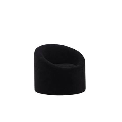 Fjôrd - Fauteuil Zwart - Bouclé - Warren