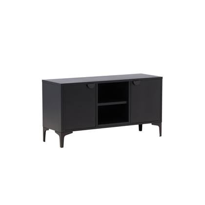 Fjôrd - Tv-meubel Zwart - Piring