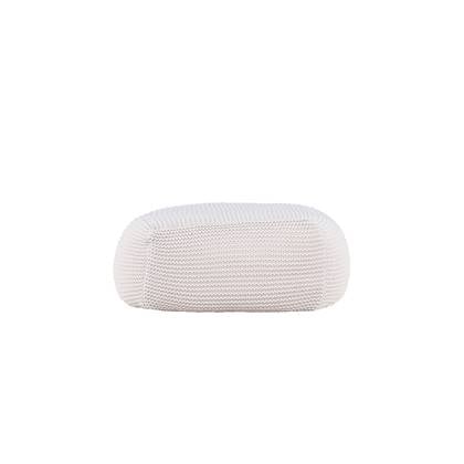 Fjôrd - Poef Creme 60x60cm - Polyester - Luca