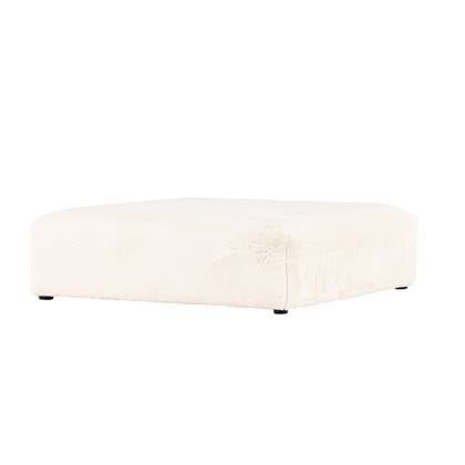 Fjôrd - Poef Beige 100x100cm - Fleece - Davie