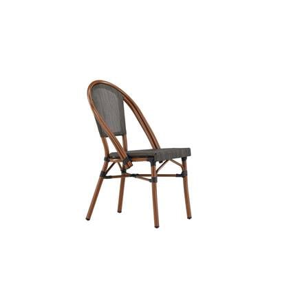 Venture Home Guarda Caféstoel 57 x 85 x 50 - Zwart - 2-pack