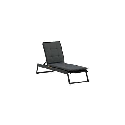 Venture Home Hanna Ligbedkussen 5,5 x 193 x 60 - Donker Grijs