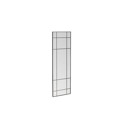 Fjôrd - Grote Spiegel Zwart - 67x193 - Glas - Lake