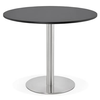ALTEREGO DALLAS Ronde bureautafel - Zwart