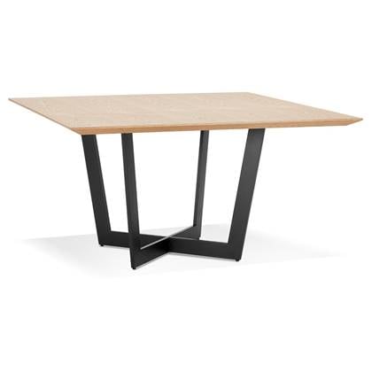 ALTEREGO ANITA Vierkante eettafel - Licht Eiken Beige