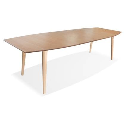 ALTEREGO CROKUS Uitschuifbare eettafel - Licht Eiken Beige