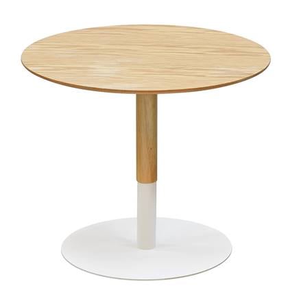 ALTEREGO DILA Ronde design salontafel - Licht Eiken Beige