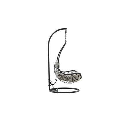 Fjôrd - Hangstoel Zwart - Wicker - Vide