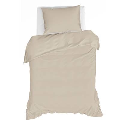 by fonQ Fresh Dekbedovertrek 140 x 200/220 cm - Light Sand