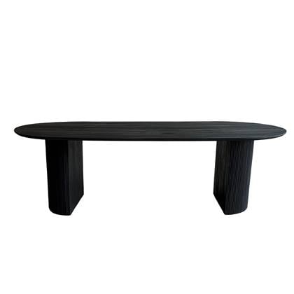Old Inn - Eetkamertafel Luca 200cm Zwart
