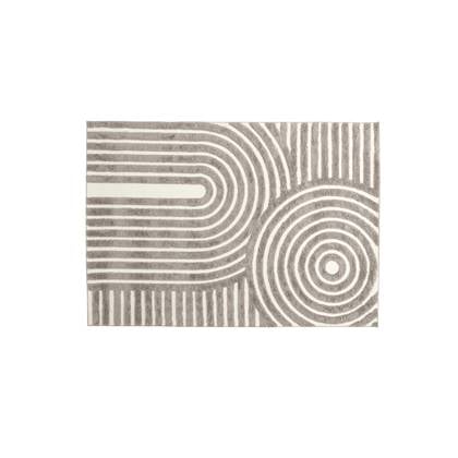 Fjôrd - Vloerkleed Grijs|Wit - 290x200cm - Nikita