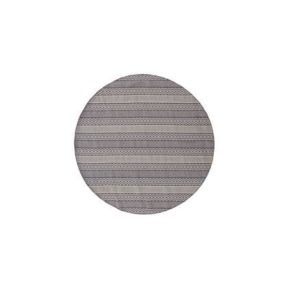 Fjôrd - Vloerkleed Licht - Ø200cm - Sishu Grijs