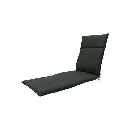 Madison - Ligbedkussen Dark grey canvas eco+ - Ca. 190x60 cm Grijs