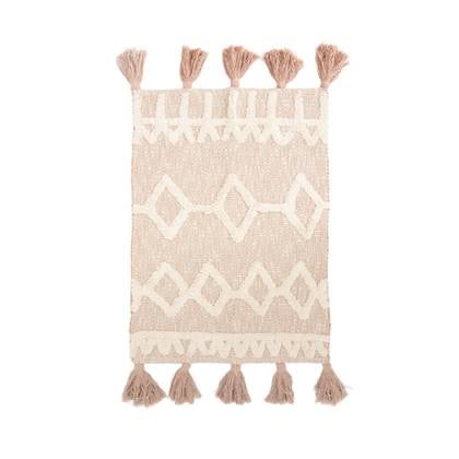 Sissy-Boy Beige badmat met geometrische figuren