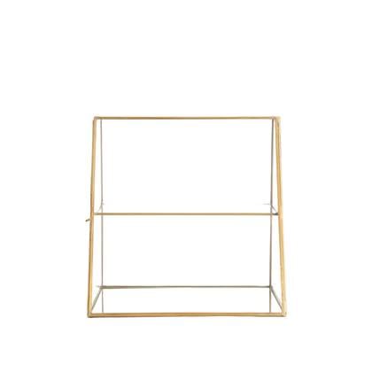 Sissy-Boy Glazen vitrine kastje Goud