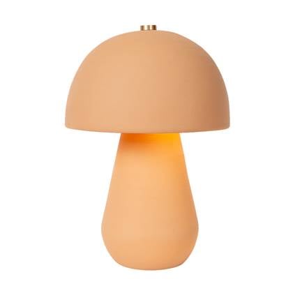 Atmooz Sacha Tafellamp - Terracotta - Oranje|Beige - H38 cm Bruin, Oranje