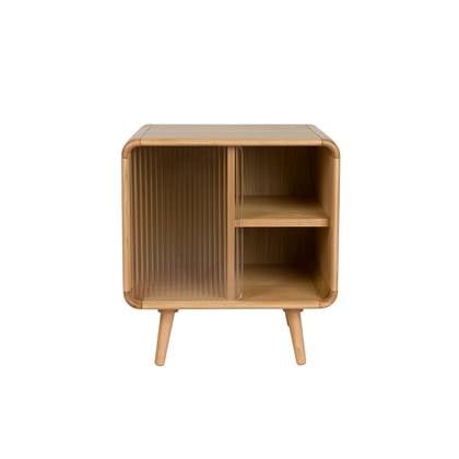 Zuiver Rise Bijzettafel|Nachtkastje Hout Naturel Beige