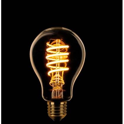 ETH Standaardlamp Filament spiraal LED 4w E27 240v 2200k dimbaar goud