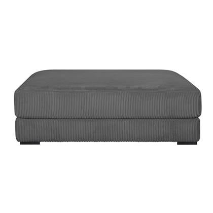 by fonQ Snug Hocker - Rib - Donker Grijs