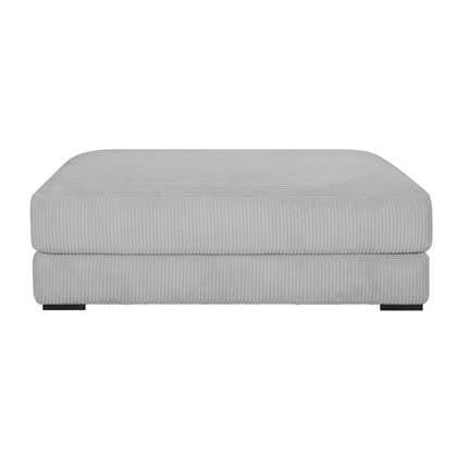 by fonQ Snug Hocker - Rib - Licht Grijs