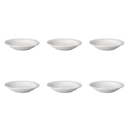 Mammoet Bord diep Budgetline 21.5 cm Wit Porselein 6 stuk(s)