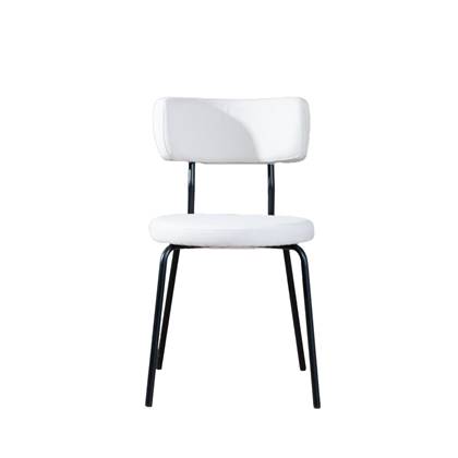 Bronx71 Scandinavische eetkamerstoel Lyon off white gerecyclede stof