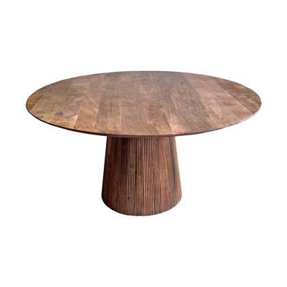 Old Inn - Eetkamertafel Rome 130cm Bruin
