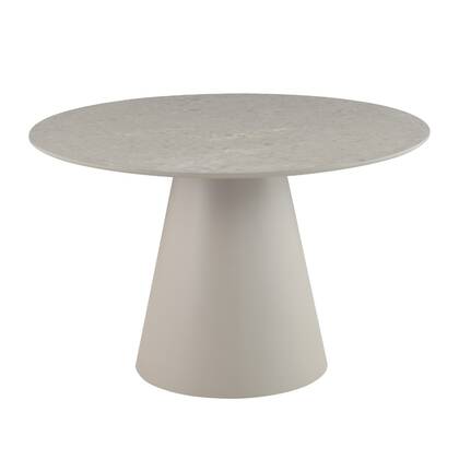 DÉJA Living - Eettafel Greige Marmerlook - 120x120x75cm - Vince Beige