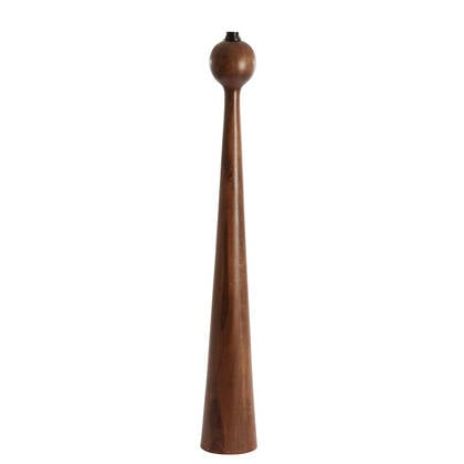 Light & Living - Vloerlamp FESTINA - Ø18x125cm - Bruin afbeelding