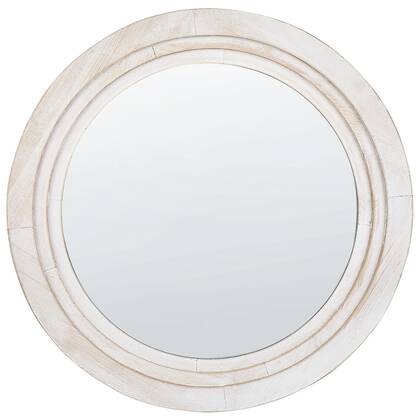 Beliani - DELICIAS - Spiegel - Gebroken wit - MDF