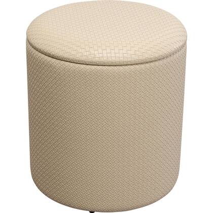 Kare Poef Venezia Storage Cream 40cm