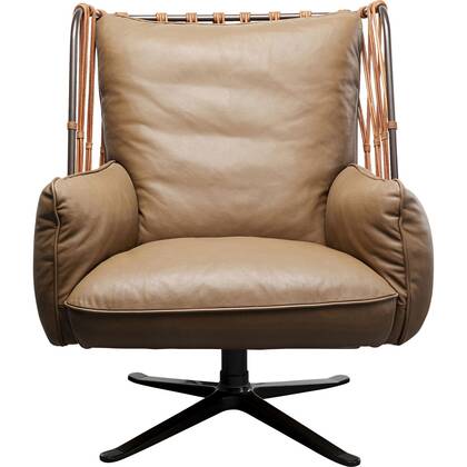 Kare Design Paradiso Draaifauteuil bruin