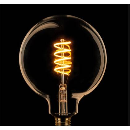 ETH Globe 125mm Filament spiraal LED 4w
