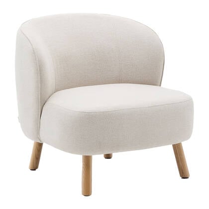 Kave Home Ulit Fauteuil - Chenille - Beige 