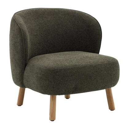  Kave Home Ulit Fauteuil - Chenille - Groen 