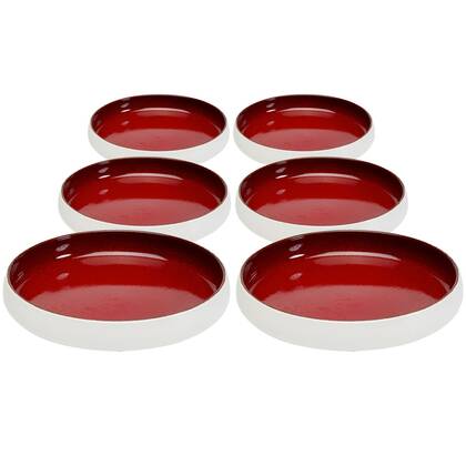 Kare Design Colorino Soepborden 21cm 6st Rood
