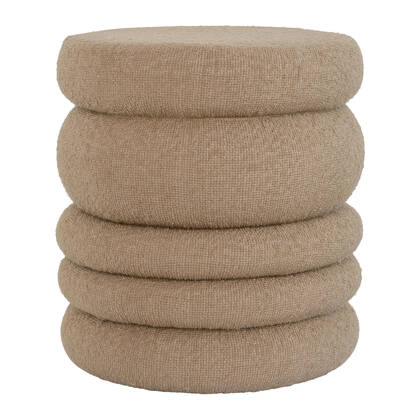 Urban Nature Culture Poef Cinco - Starfish Bruin, Beige