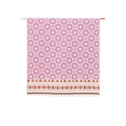 Sissy-Boy Paarse hamamdoek bloemen