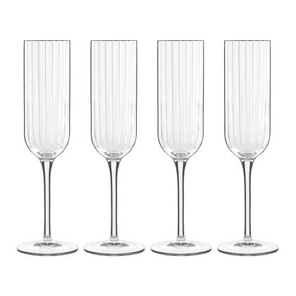 Luigi Bormioli Champagneglazen - Flutes - Bach - 210 ml - 4 Stuks