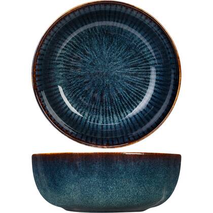 Cosy & Trendy Soepkom Atlantis Stripe ø 16.5 cm Blauw