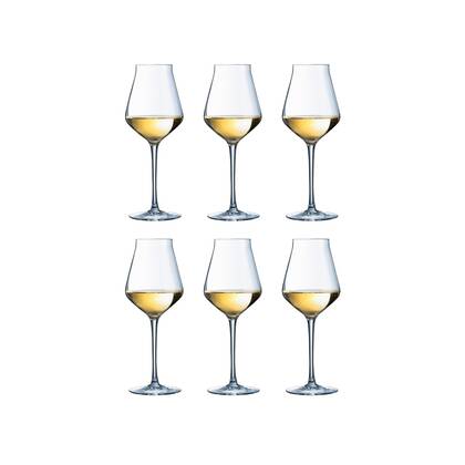 Chef & Sommelier Witte Wijnglazen Reveal Up - 400 ml - 6 stuks Transparant