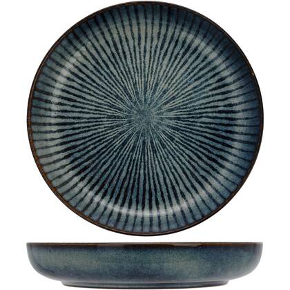 Cosy & Trendy Diep Bord Atlantis Stripe ø 24 cm