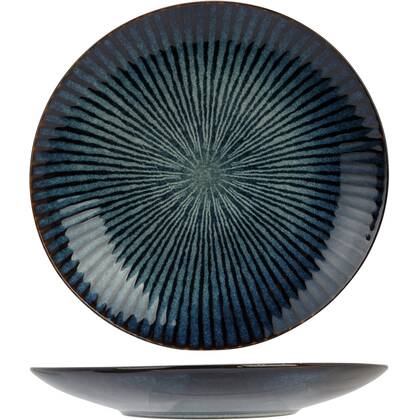 Cosy & Trendy Dinerbord Atlantis Stripe ø 27.5 cm Blauw