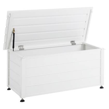 Beliani - CAMPALTO - Kussenbox - Wit - 113 x 50 cm - Aluminium