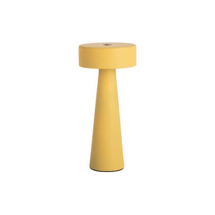 Leitmotiv  Tafellamp Mini LED Ring - Heldergeel