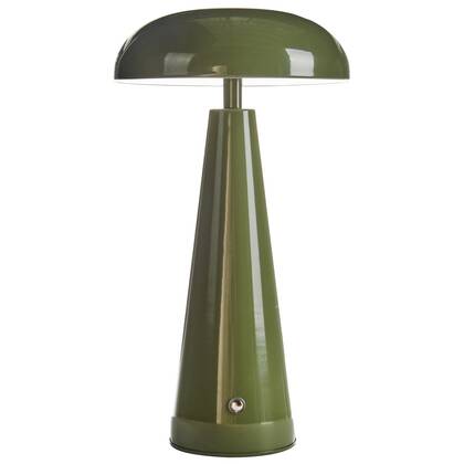 Beliani - BOCONO - Draadloze LED tafellamp - Groen - IJzer afbeelding