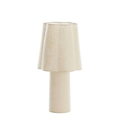 Light & Living Tafellamp Musaby - Naturel - Ø25cm Bruin