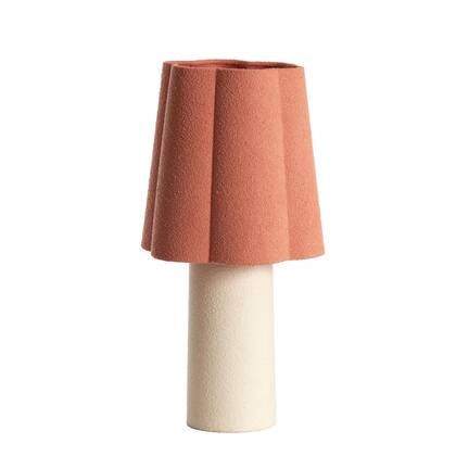 Light & Living Tafellamp Musaby - Zacht - Ø25cm Roze