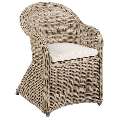 Beliani - SUSUA II - Tuinstoel - Naturel - Rotan Beige