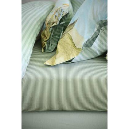 Pip Studio Percale katoen - Hoeslaken - 160x200 - Khaki